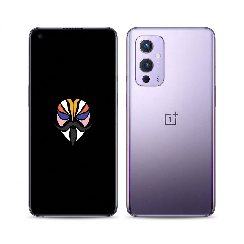 OnePlus 9 front and back