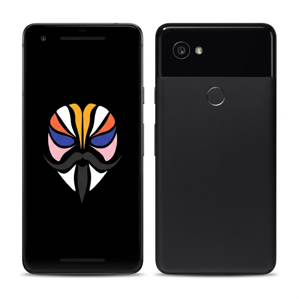 Google Pixel 2 front and back