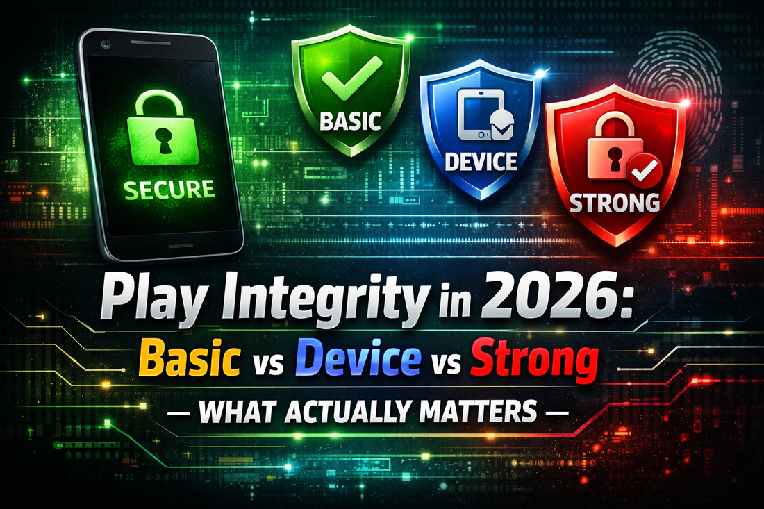 Play Integrity in 2026: Basic vs Device vs Strong — What Actually Matters