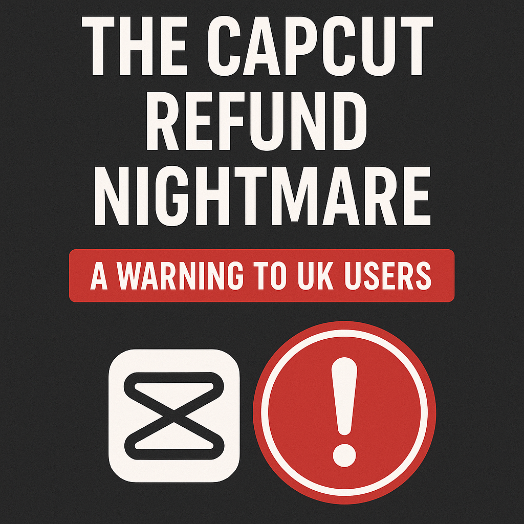 The CapCut Refund Nightmare: A Warning to UK Users Every Creator Needs ...