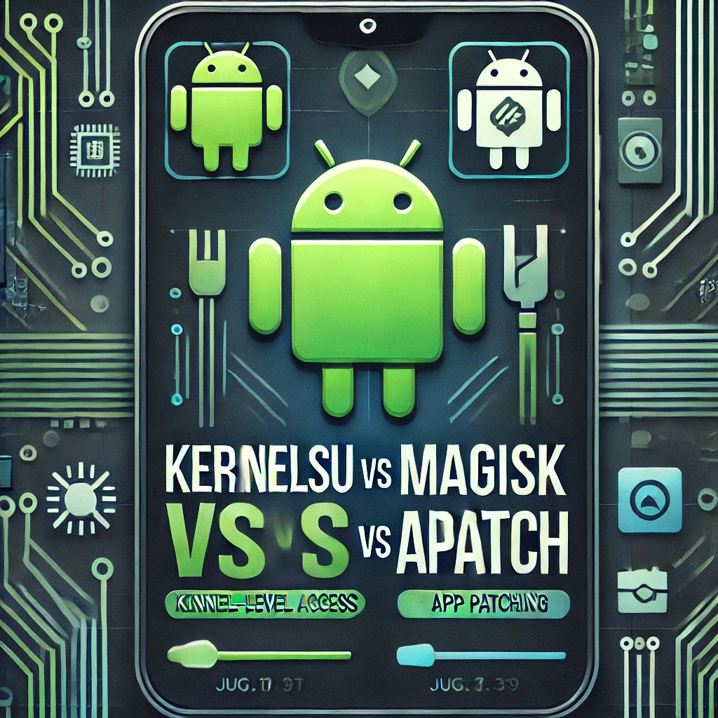 KernelSU vs. Magisk vs. APatch: Understanding the Key Differences in Android Rooting and Patching Tools