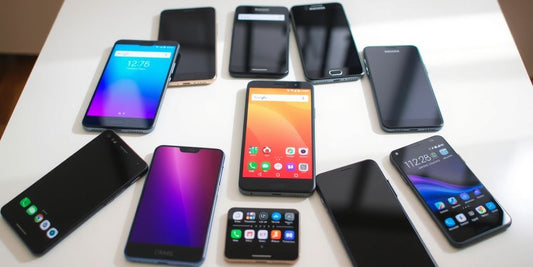 Budget-friendly Android smartphones on a modern surface