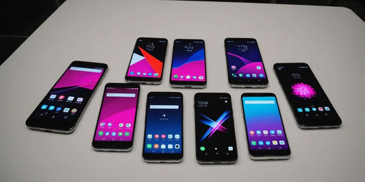 Latest T-Mobile cell phones on a table.