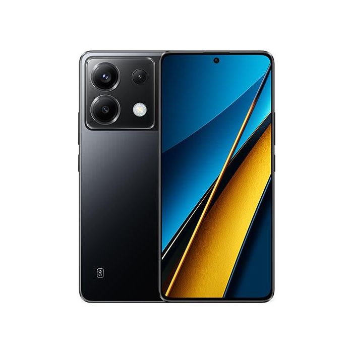 POCO X6 5G handset in Black