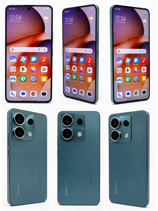Redmi Note 13 Pro 5G in blue, example UK-sourced handset