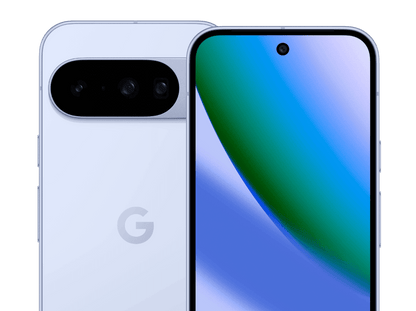 Google Pixel 10 in Frost, official Google front and rear product image
