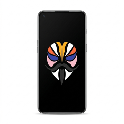 OnePlus 10T with Magisk logo