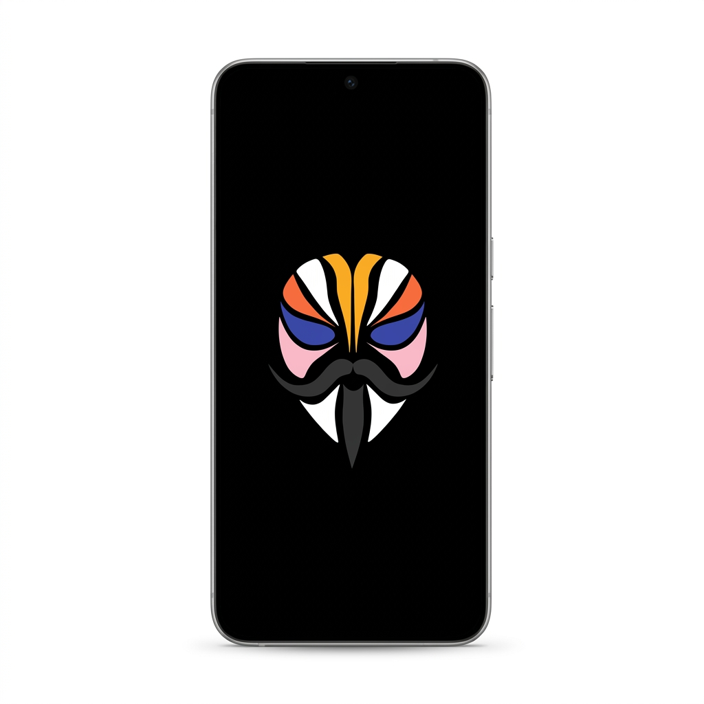 Google Pixel 10 Pro with Magisk logo