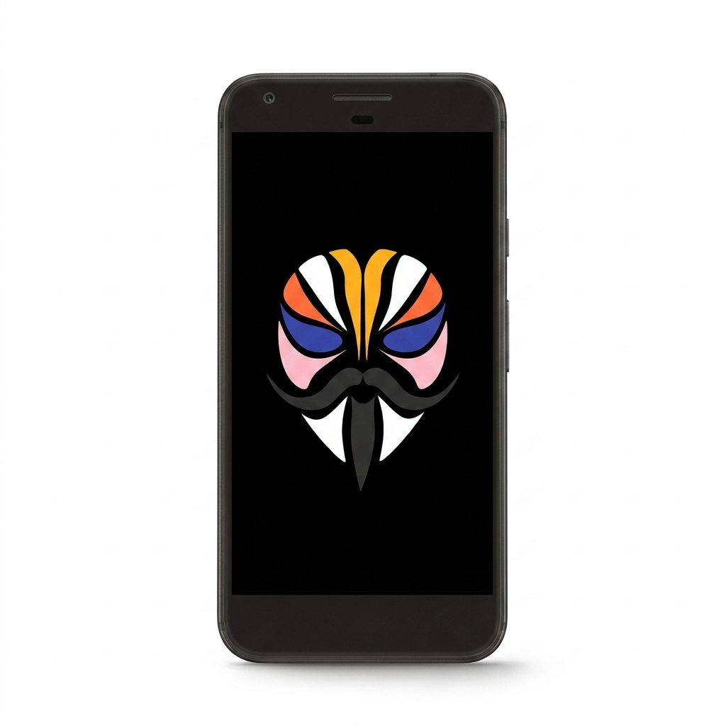 Google Pixel 1st Gen with Magisk logo