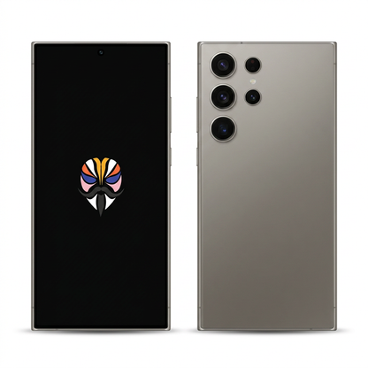 Samsung Galaxy S24 Ultra front and back