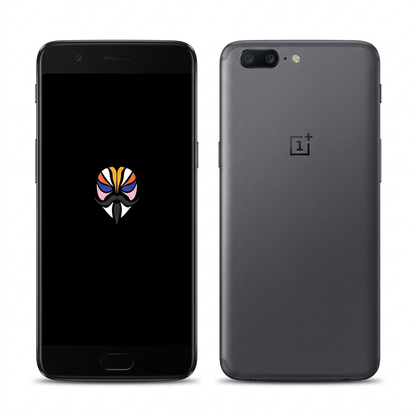 OnePlus 5 front and back