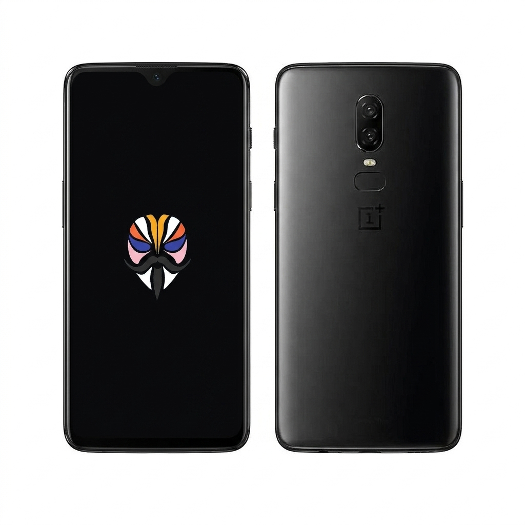 OnePlus 6 front and back