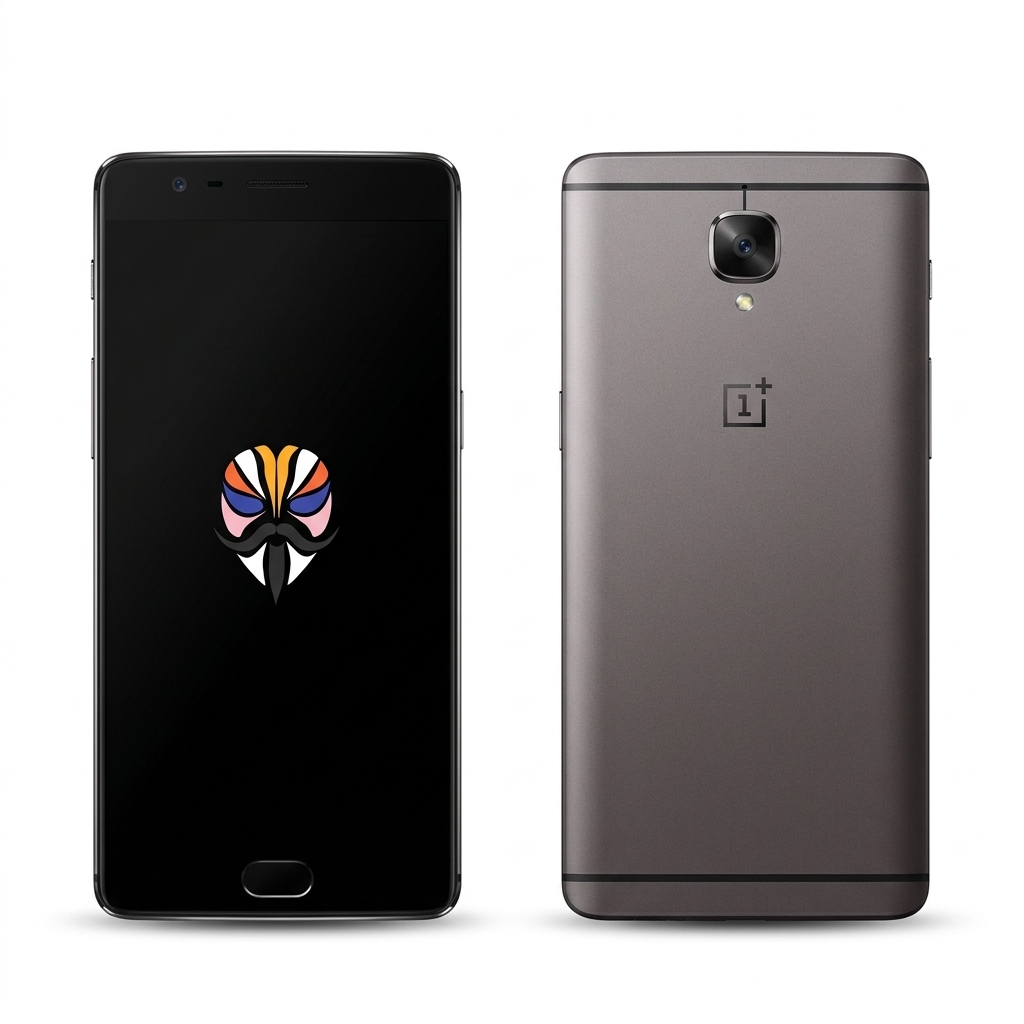 OnePlus 3T front and back