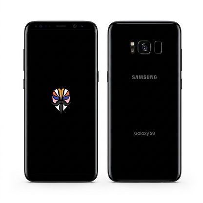 Samsung Galaxy S8 front and back