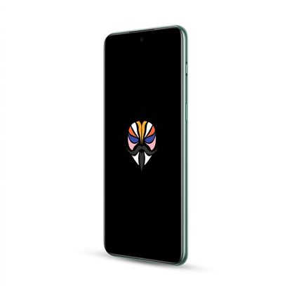 OnePlus 10T angled with Magisk