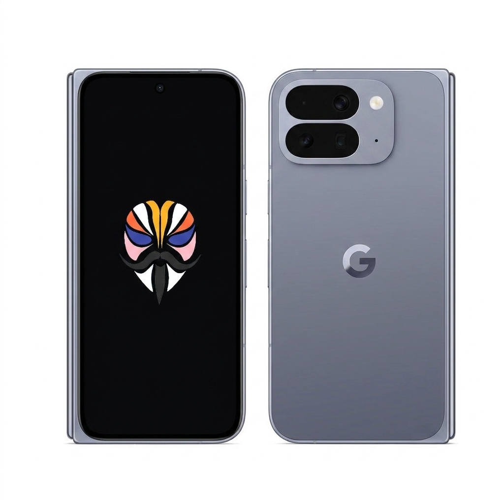 Google Pixel 10 Pro Fold front and back
