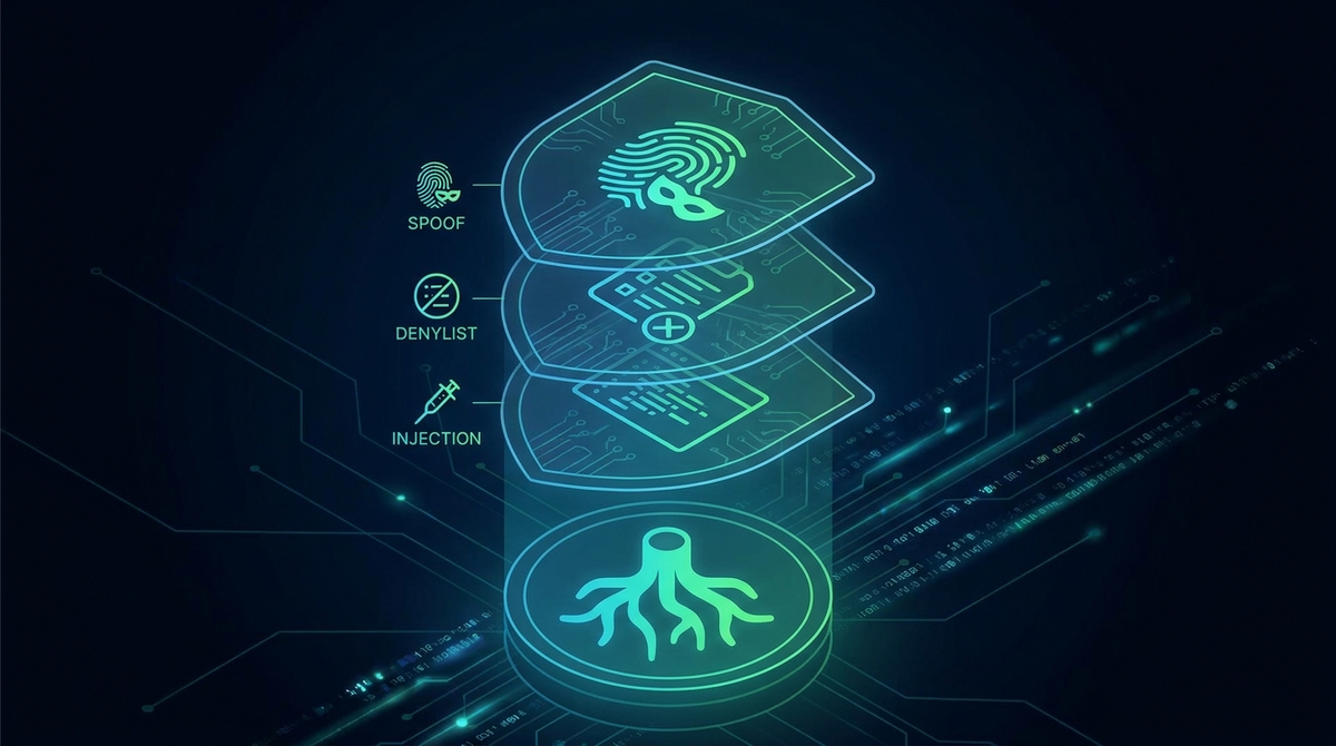 The layered root-hiding stack on Android