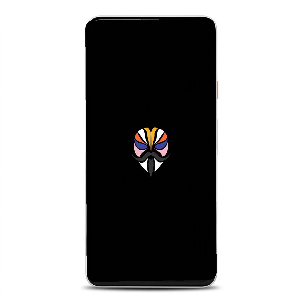 Google Pixel 2 XL with Magisk logo