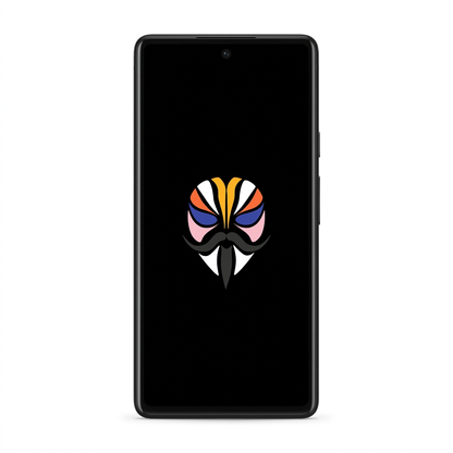 Google Pixel 6 with Magisk logo