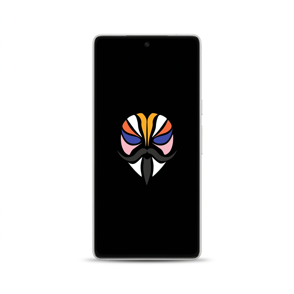 Google Pixel 7 with Magisk logo