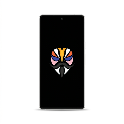 Google Pixel 7 with Magisk logo