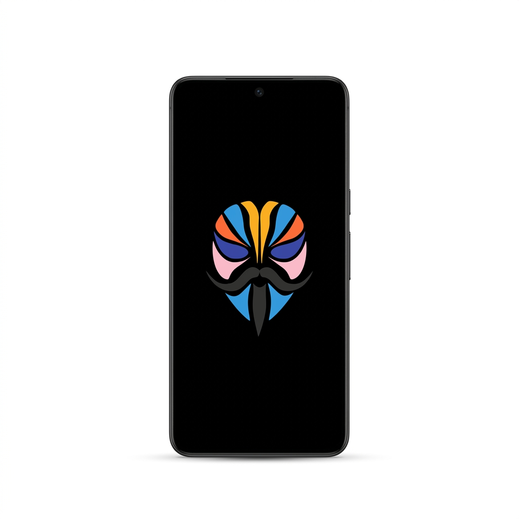 Google Pixel 8 Pro with Magisk logo