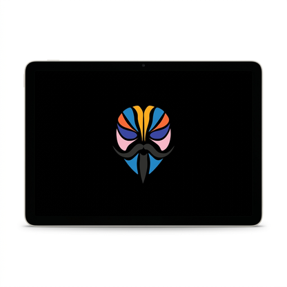 Google Pixel Tablet with Magisk logo