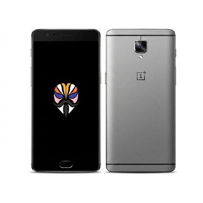 OnePlus 3 front and back