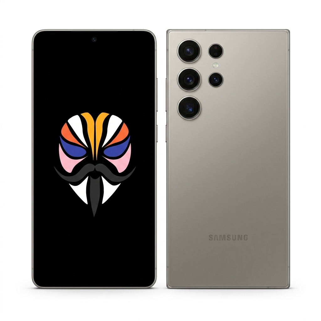 Samsung Galaxy S25 Ultra front and back