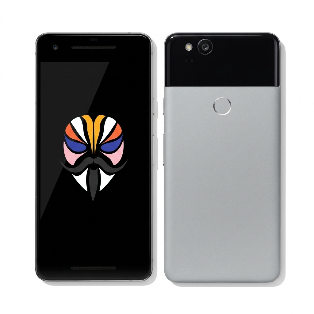 Google Pixel 2 front and back