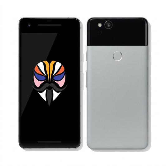 Google Pixel 2 front and back