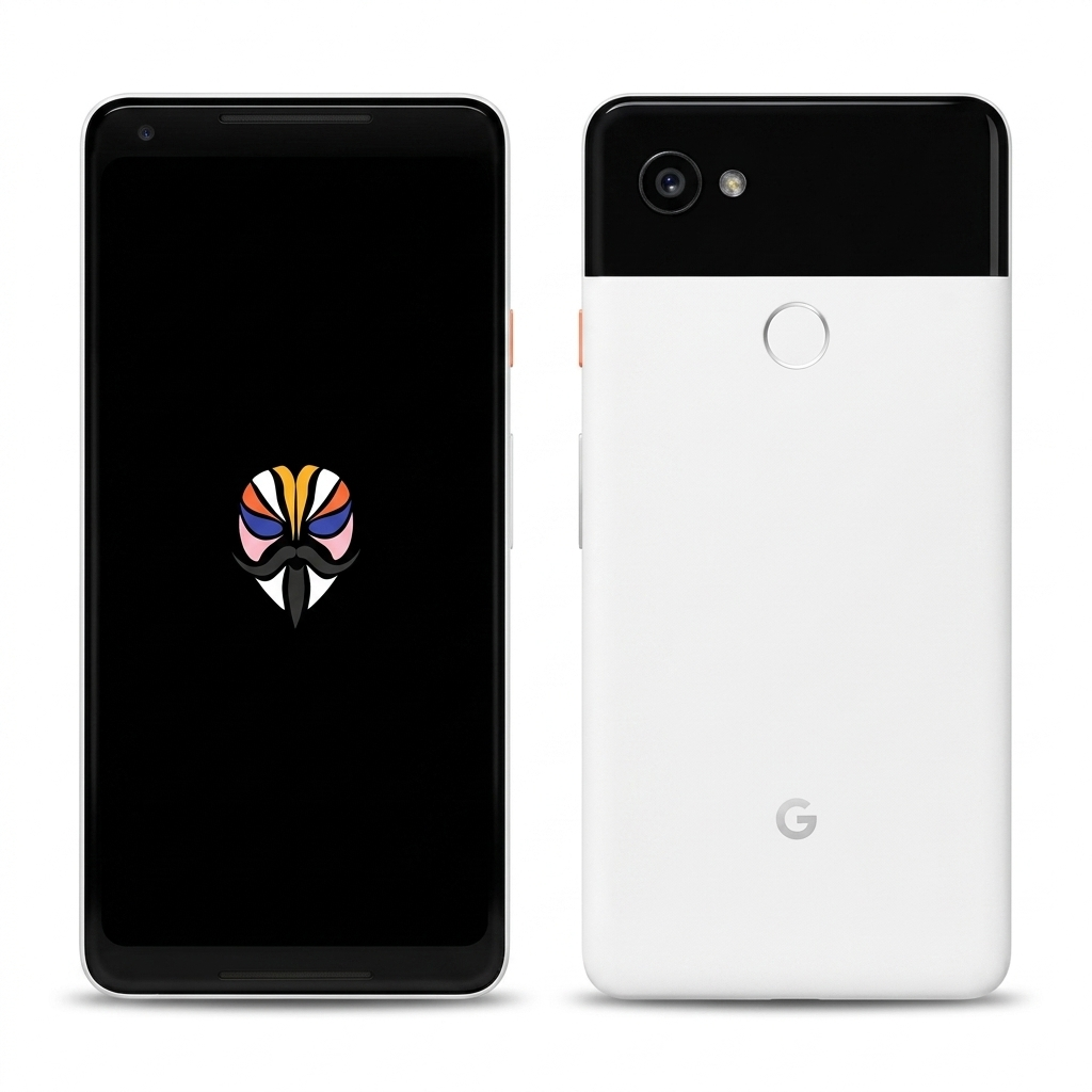 Google Pixel 2 XL front and back