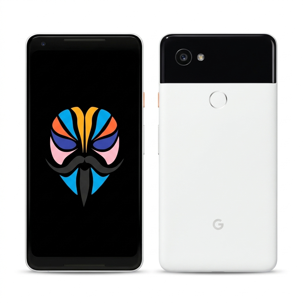Google Pixel 2 XL front and back