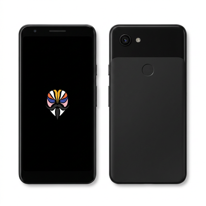 Google Pixel 3a front and back