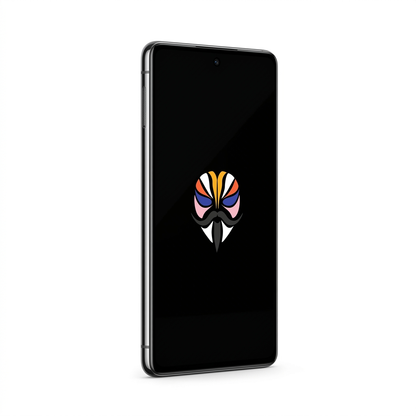 Google Pixel 6 angled with Magisk