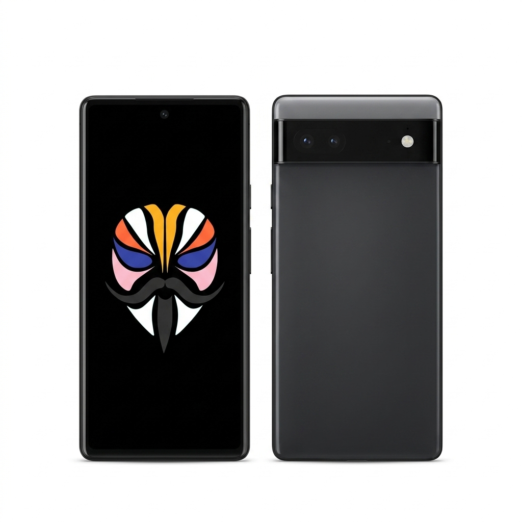 Google Pixel 6a front and back