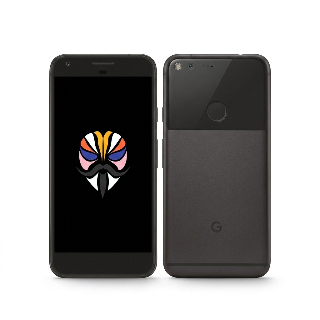 Google Pixel front and back