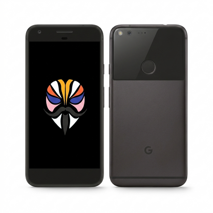 Google Pixel XL front and back