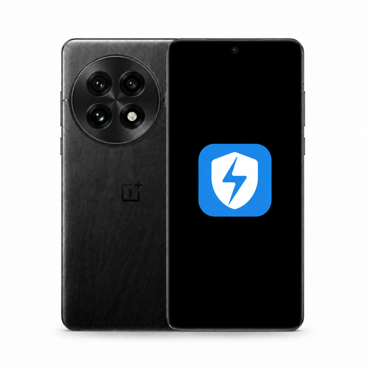 OnePlus 13 with the official StrykerOSS app logo on screen