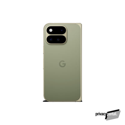 Google Pixel 11 Pro Fold in Olive - folded, rear