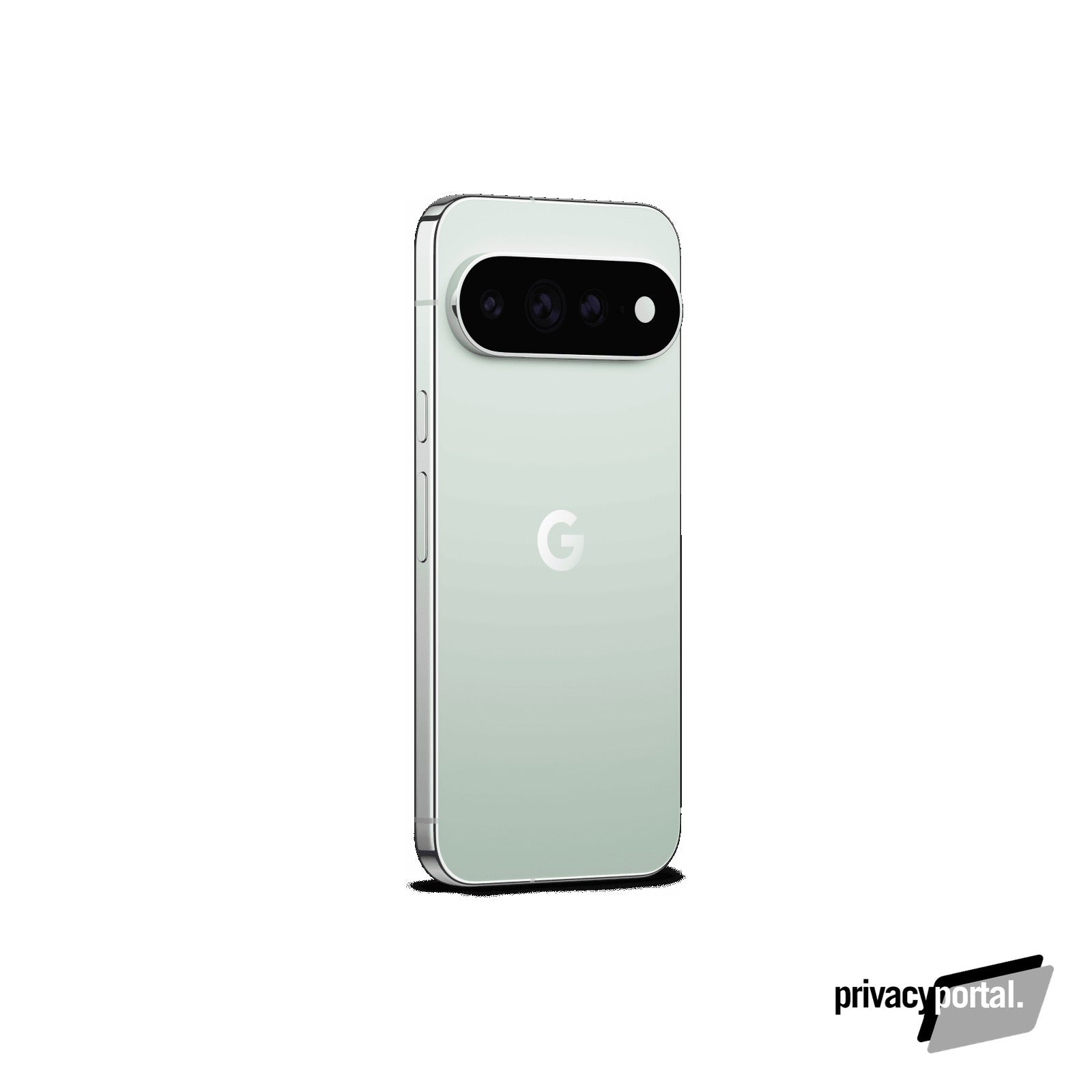 Google Pixel 11 Pro XL in Fog - rear, angled