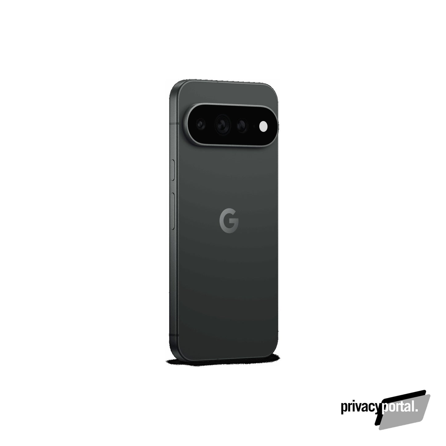 Google Pixel 11 Pro XL in Obsidian - rear, angled