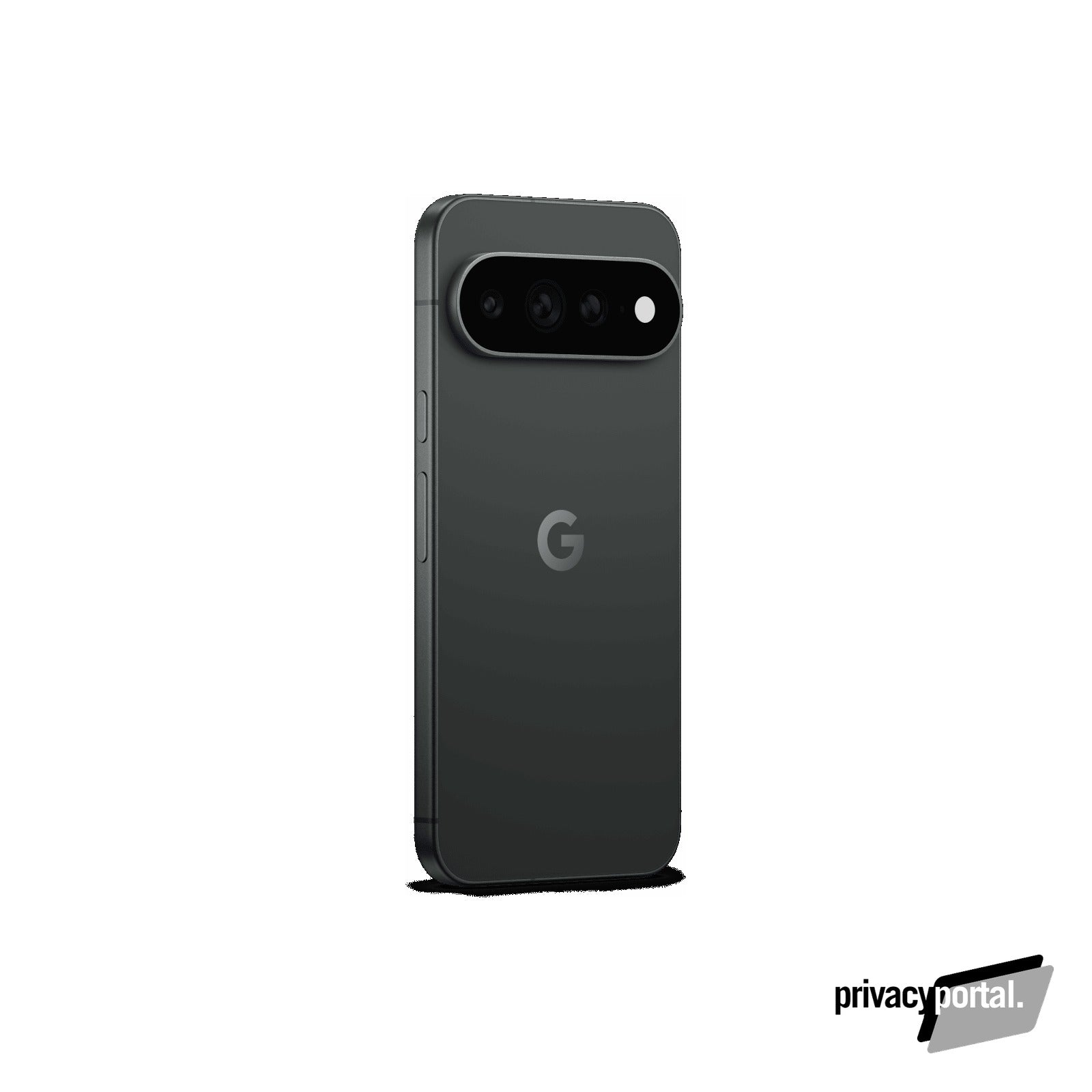 Google Pixel 11 Pro XL in Obsidian - rear, angled