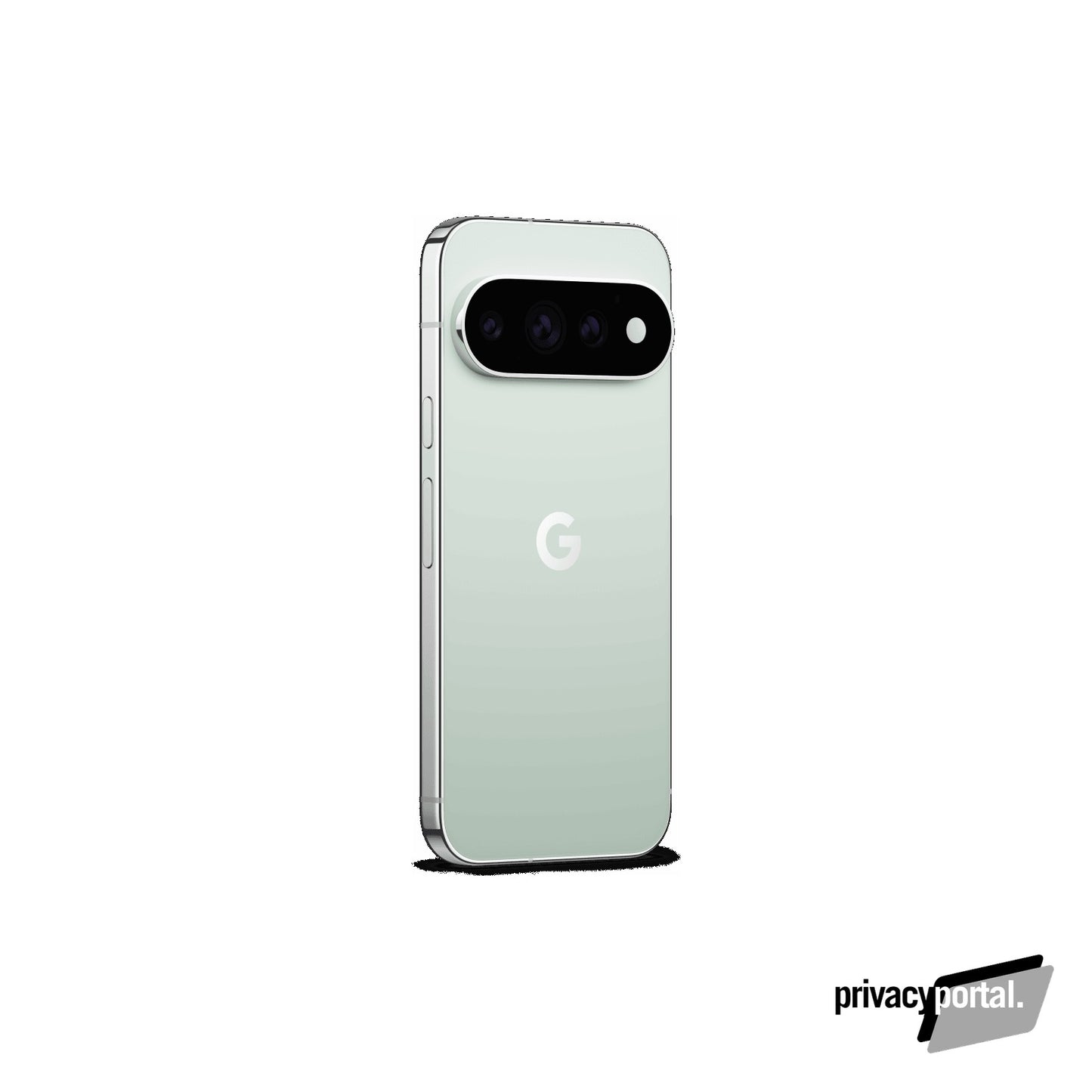 Google Pixel 11 Pro in Fog - rear, angled