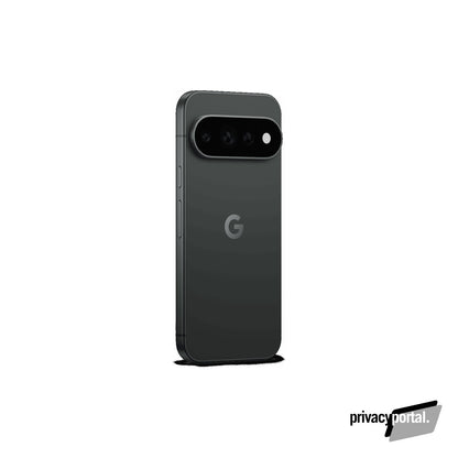 Google Pixel 11 Pro in Obsidian - rear, angled