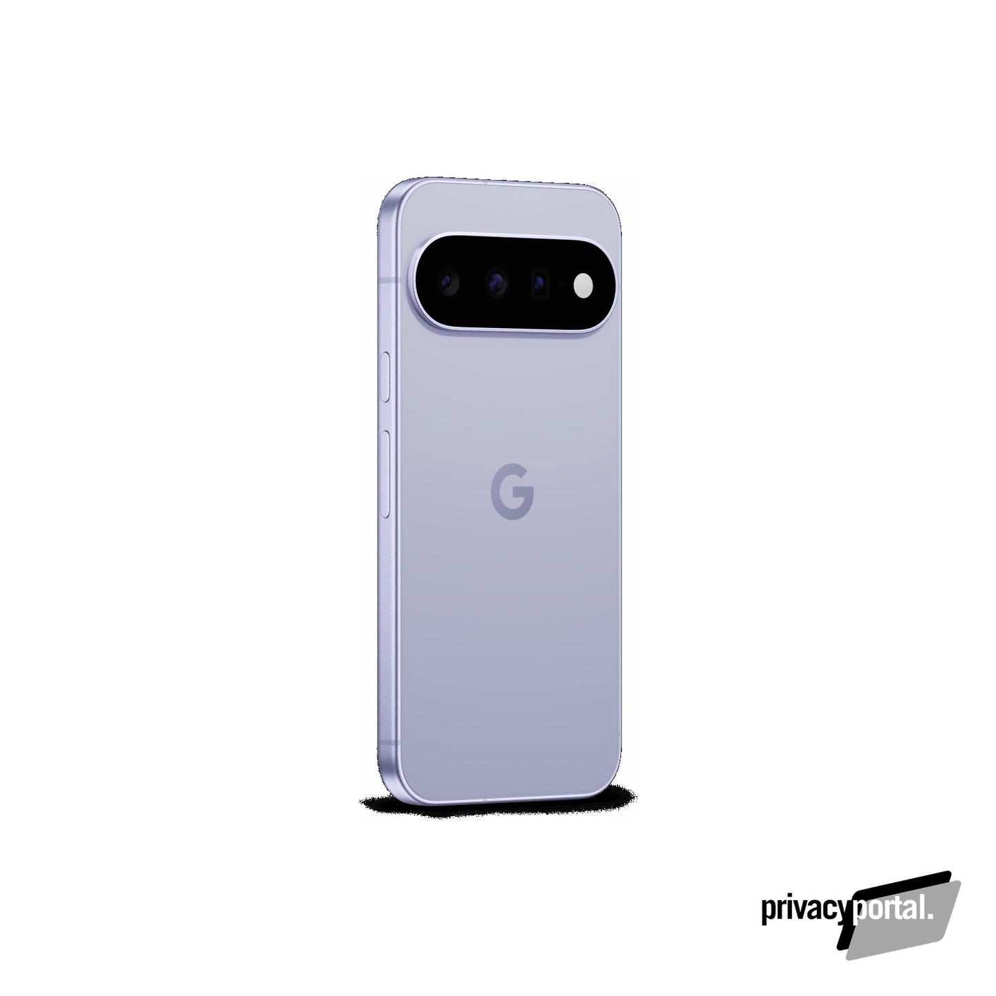 Google Pixel 11 in Frost - rear, angled