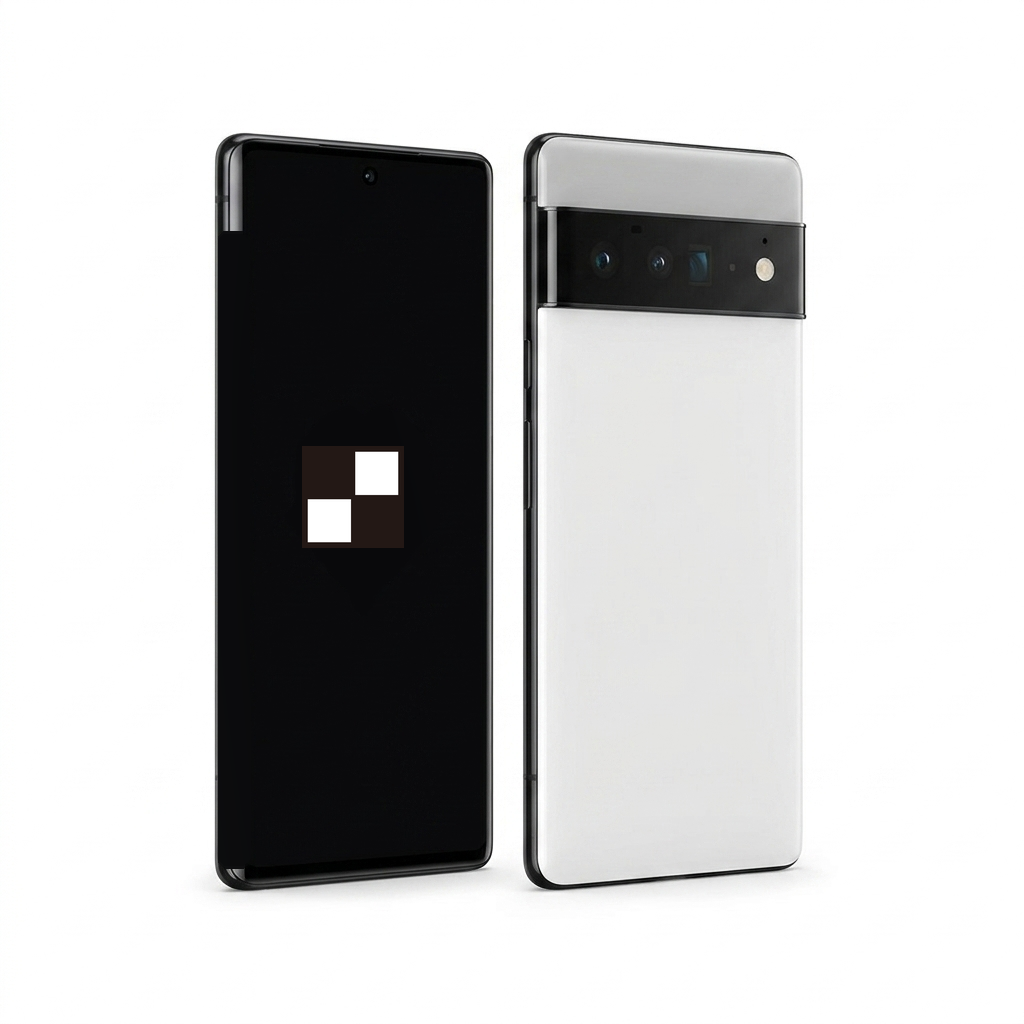 Google Pixel 6 Pro front and back with the KernelSU logo