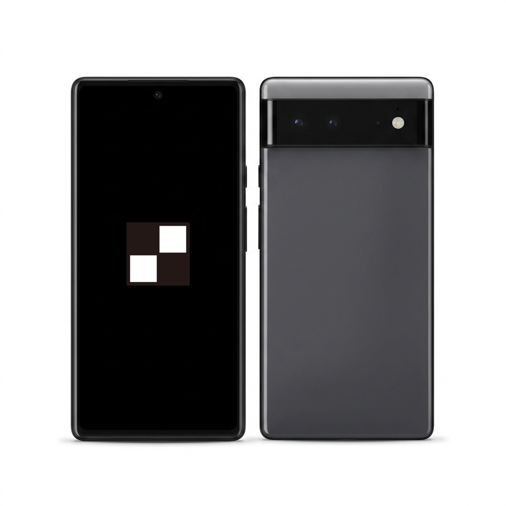 Google Pixel 6 front and back with the KernelSU logo