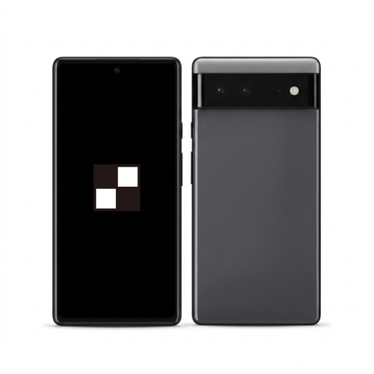 Google Pixel 6 front and back with the KernelSU logo