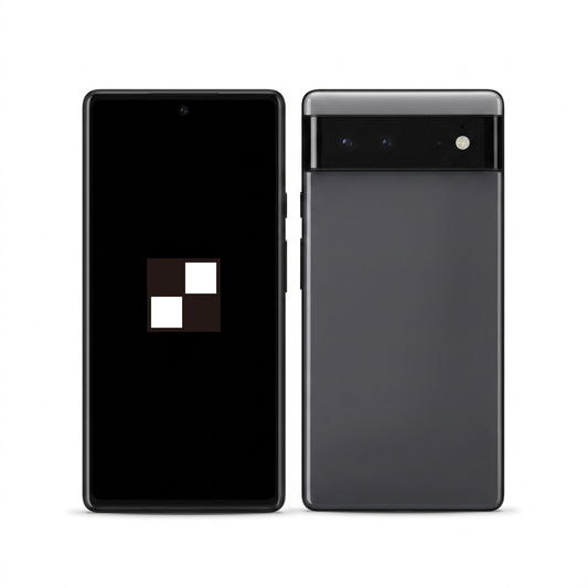 Google Pixel 6 front and back with the KernelSU logo